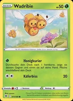Wadribie card in German