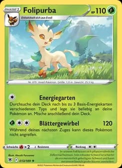 Folipurba card in German