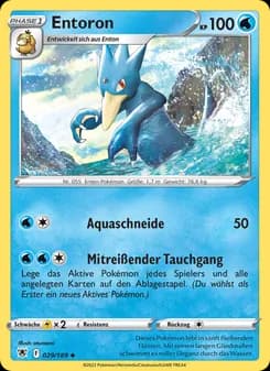 Entoron card in German