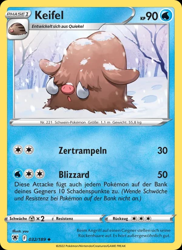 Keifel card in German