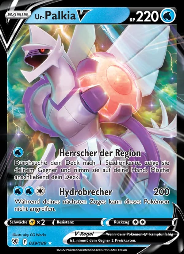 Ur-Palkia V card in German