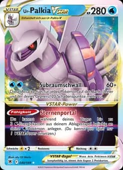 Ur-Palkia VSTAR card in German