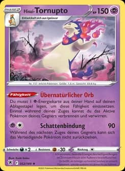 Hisui-Tornupto card in German