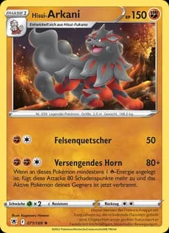 Hisui-Arkani card in German