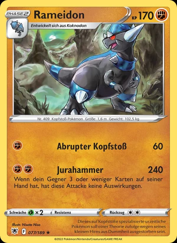 Rameidon card in German
