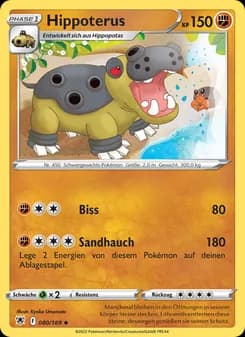 Hippoterus card in German