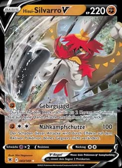 Hisui-Silvarro V card in German