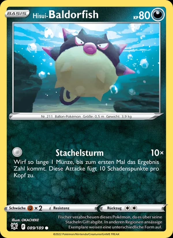 Hisui-Baldorfish card in German