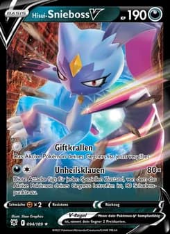 Hisui-Snieboss V card in German