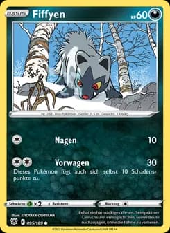 Fiffyen card in German