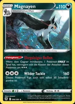 Magnayen card in German