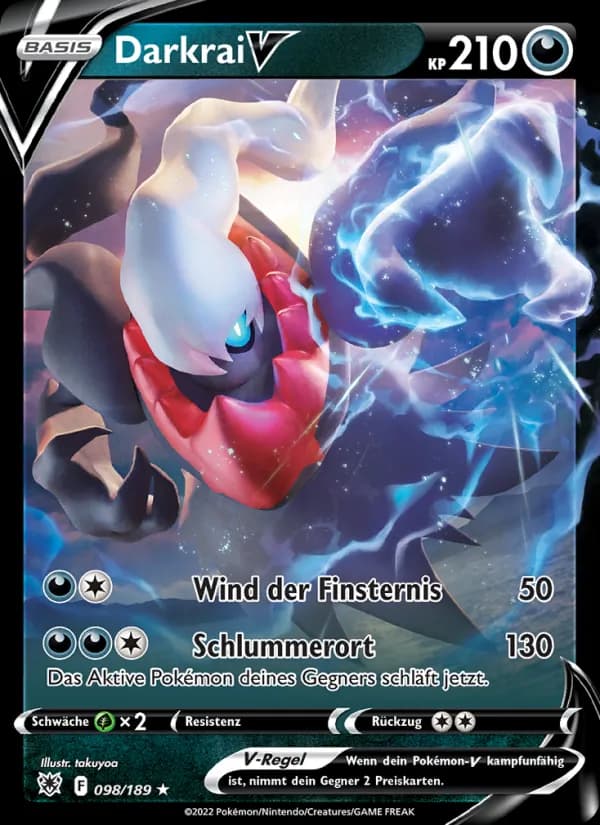 Darkrai V card in German
