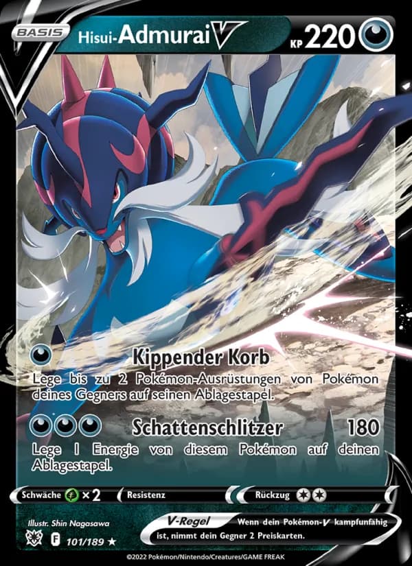 Hisui-Admurai V card in German