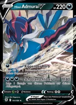 Hisui-Admurai V card in German