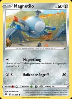Magnetilo card in German