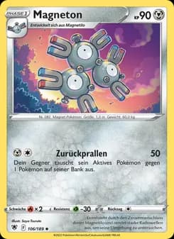 Magneton card in German