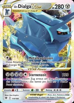 Ur-Dialga VSTAR card in German