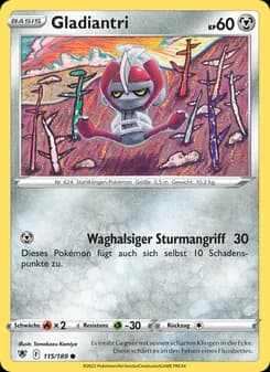 Gladiantri card in German