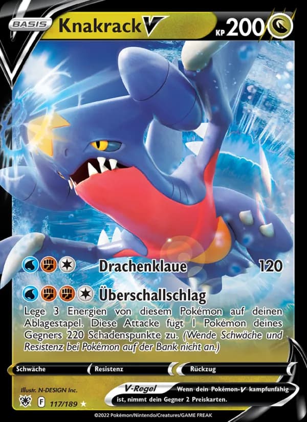Knakrack V card in German
