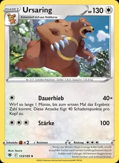 Ursaring card in German
