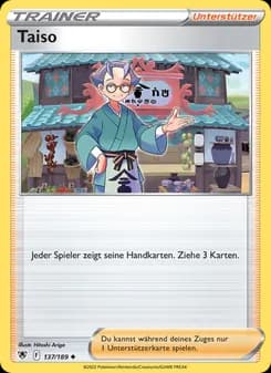Taiso card in German