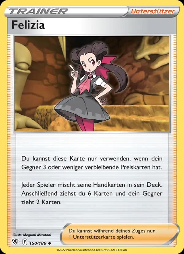 Felizia card in German