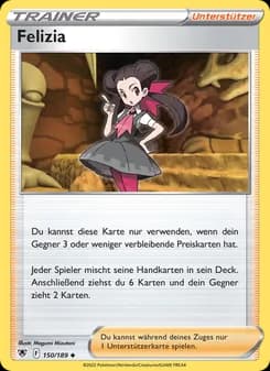 Felizia card in German