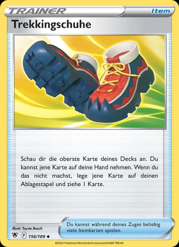 Trekkingschuhe card in German