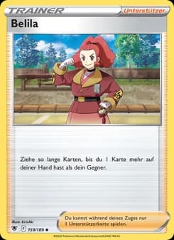 Belila card in German