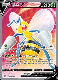 Bibor V card in German