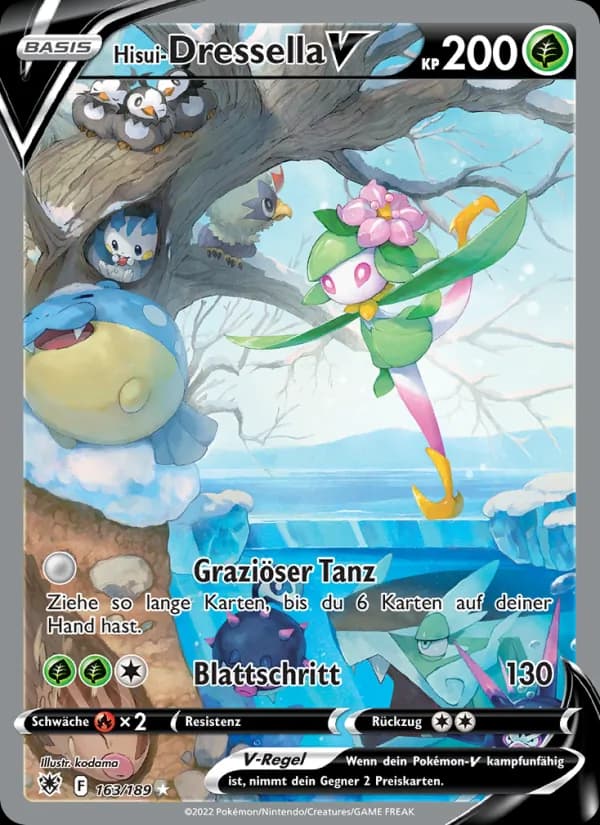 Hisui-Dressella V card in German