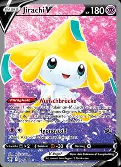 Jirachi V card in German