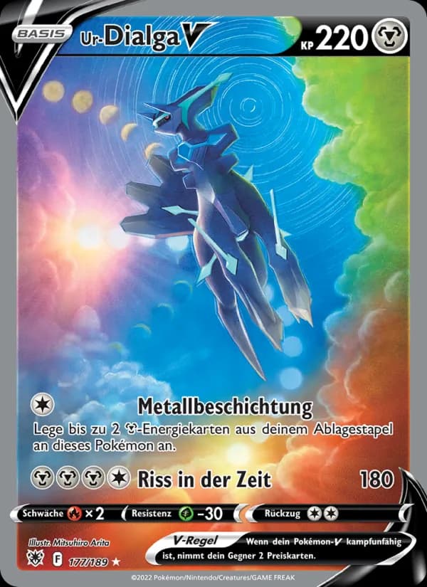 Ur-Dialga V card in German