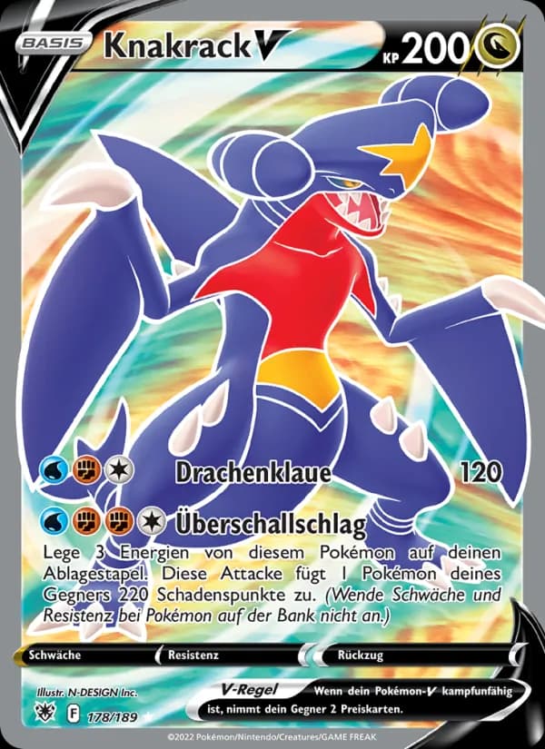 Knakrack V card in German