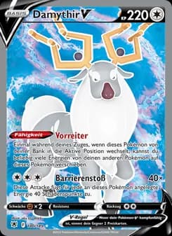 Damythir V card in German