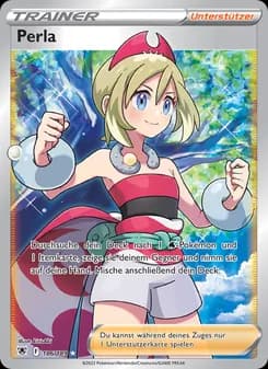 Perla card in German