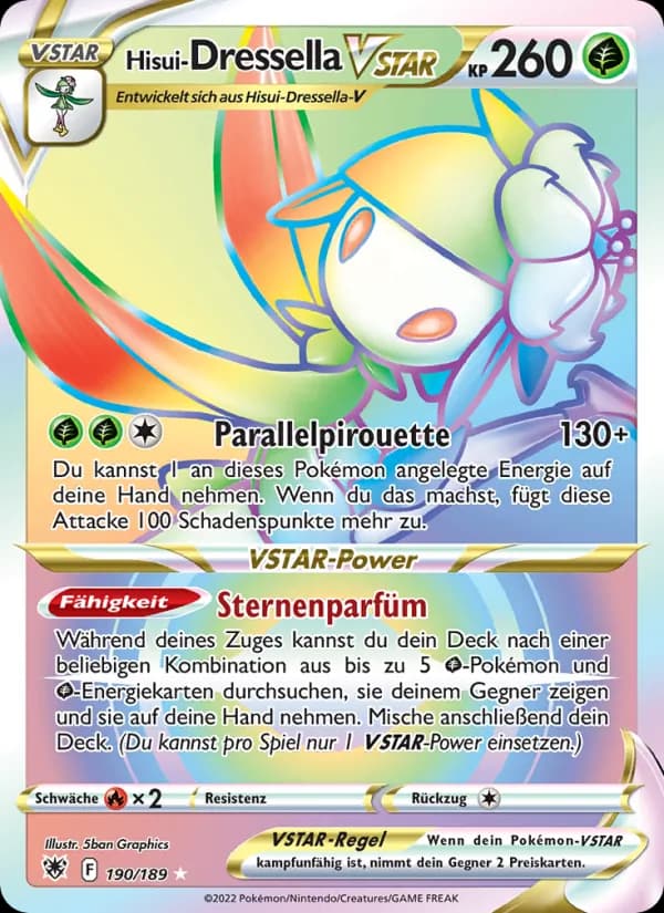Hisui-Dressella VSTAR card in German