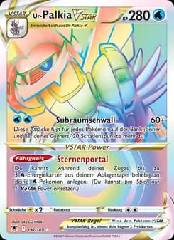 Ur-Palkia VSTAR card in German