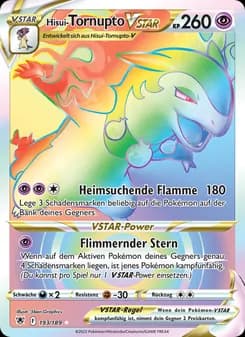 Hisui-Tornupto VSTAR card in German