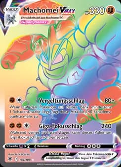 Machomei VMAX card in German