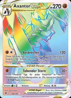 Axantor VSTAR card in German