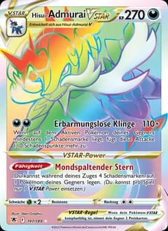 Hisui-Admurai VSTAR card in German