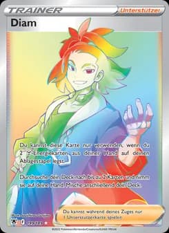 Diam card in German