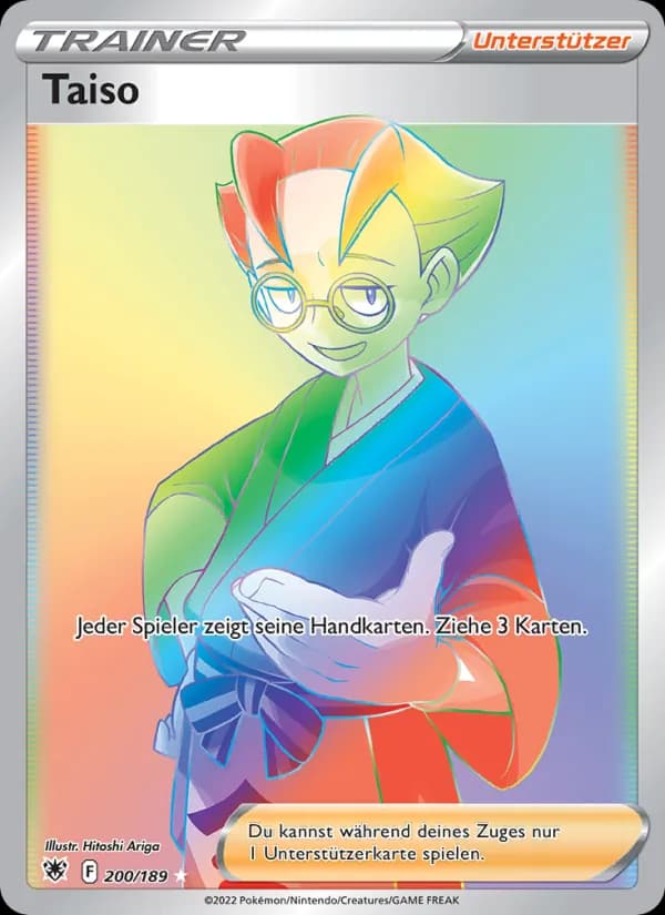 Taiso card in German