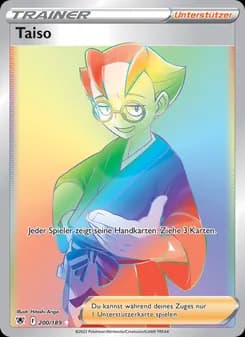 Taiso card in German