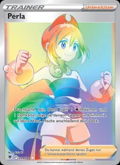 Perla card in German