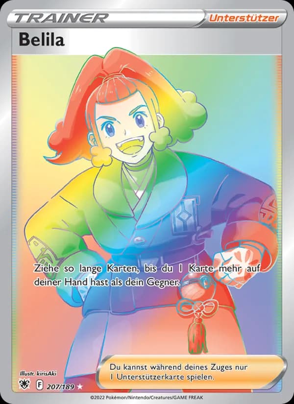 Belila card in German
