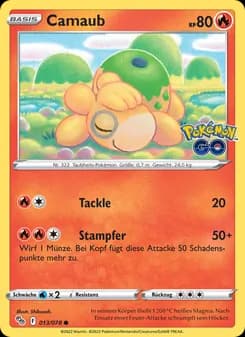 Camaub card in German