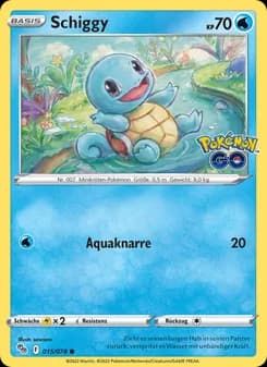 Schiggy card in German