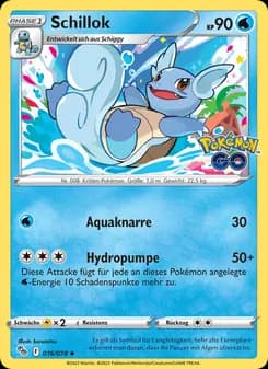 Schillok card in German